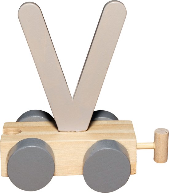 Jep Letters Treinletter V - Zand van Jeppe