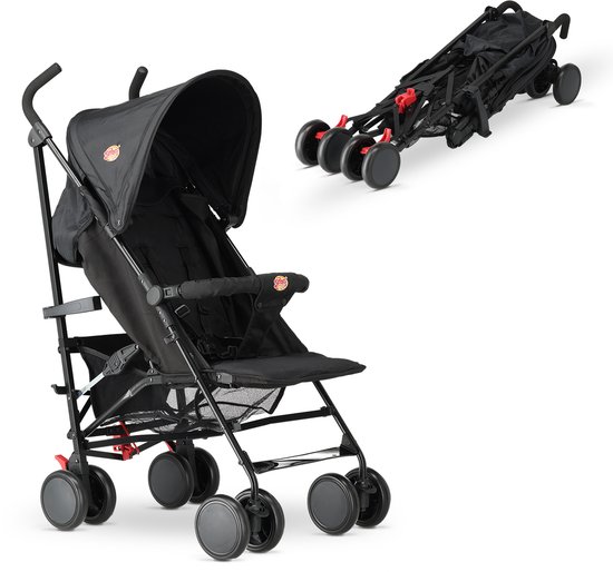 Jinbei Paraplu Buggy - Verstelbare Buggy - Geschikt tot 15 kg - Zwart