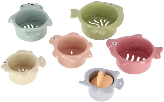 Jipy - Badspeeltjes - Bioplastic Stapel Vormen van Jipy