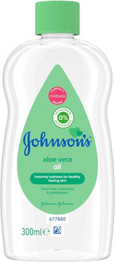Johnson's - Baby Olie - Aloe Vera - 300 ml van Johnson's