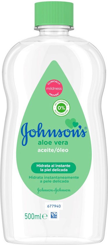 Johnson's - Baby Olie - Aloe Vera - 500 ml van Johnson's