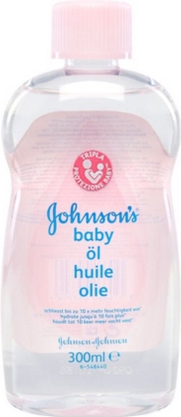 Johnson's Baby Olie  Roze - 300 ml van Johnson's