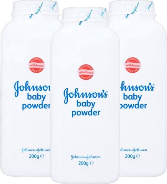 Johnson's Baby Poeder - 3 x 200 Gram van Johnson's