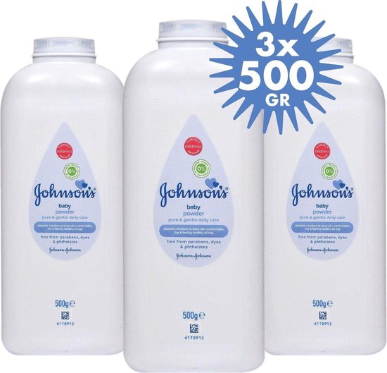 Johnsons's Baby - Talkpoeder - 200g x 8 van Merkloos
