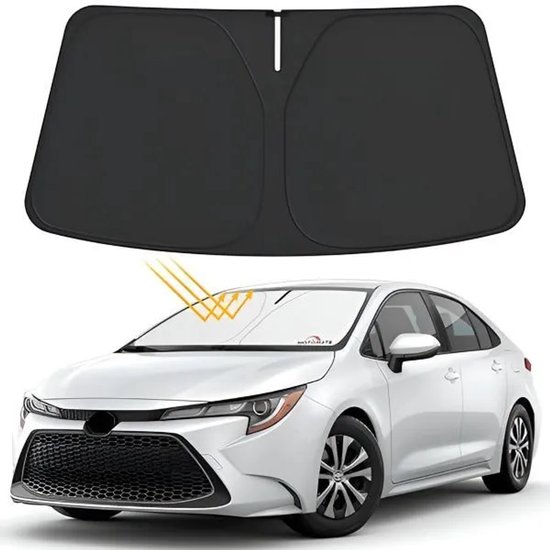 Joiride - Zonnescherm Auto - Auto Zonwering - Auto Zonnescherm - Auto-zonneschermen - 145x80 cm - SUNDEO van SUNDEO