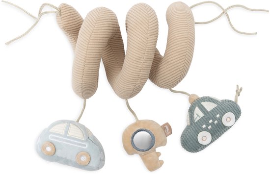Jollein Baby Activiteitenspiraal - On The Go - Polyester - Voor Box of Maxi Cosi