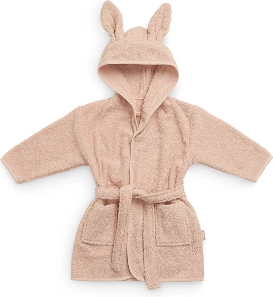 Jollein Baby Badjas 1-2jr - Pale Pink van Merkloos