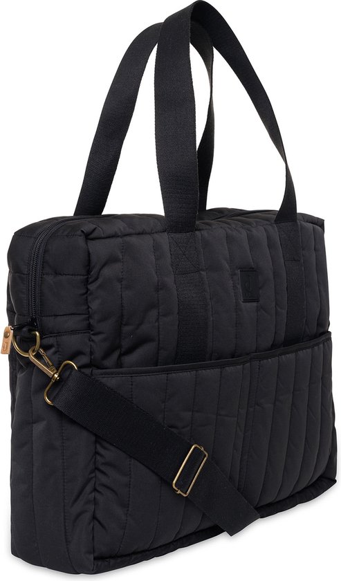 Jollein Baby Luiertas - Puffed Moos - Black van Jollein