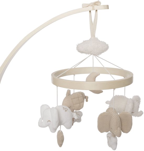 Jollein Baby Mobiel - Voor Box of Bed - Elephant Tales van Jollein