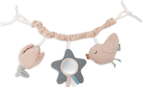 Jollein - Baby Wagenspanner - Lovely Birds - Kinderwagen Accessoire van Jollein