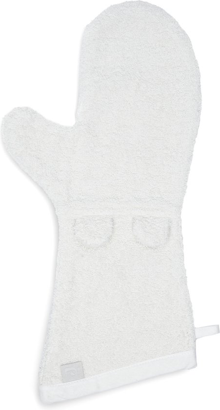 Jollein - Baby Washandje Badstof Ears (Ivory) - Katoen - Baby Washand, Washandjes -16x70cm van Jollein