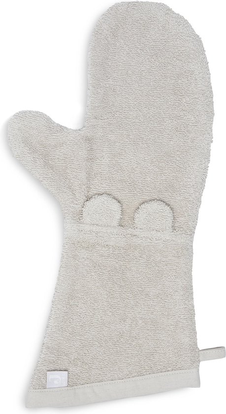 Jollein - Baby Washandje Badstof Ears (Nougat) - Katoen - Baby Washand, Washandjes -16x70cm van Jollein