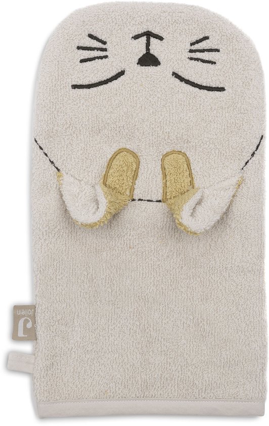 Jollein Baby Washandje - Katoen Badstof - OEKOE-TEX - Charlie van Jollein