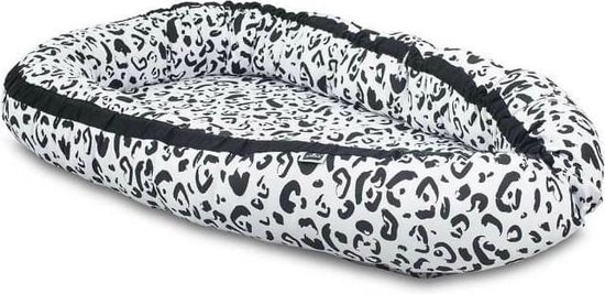 Jollein Babynestje 40x70cm Leopard - Natural White van Jollein