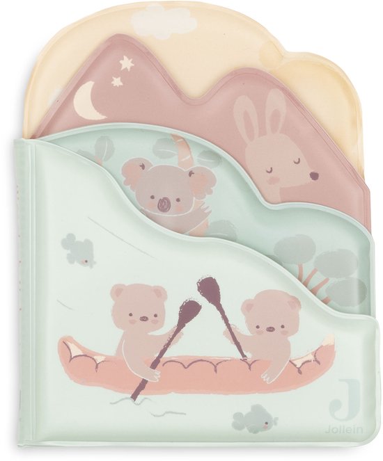 Jollein Badboekje Kangaroots - Badspeelgoed Baby - Wonderboek van Merkloos