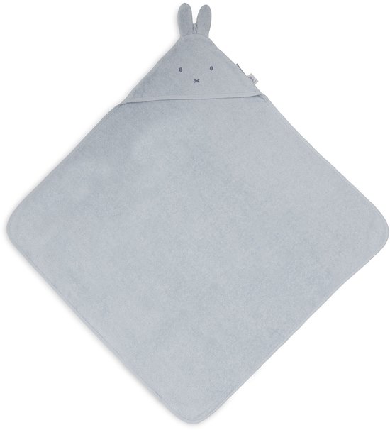 Jollein Badcape badstof 75x75cm Miffy Cloudy Blue