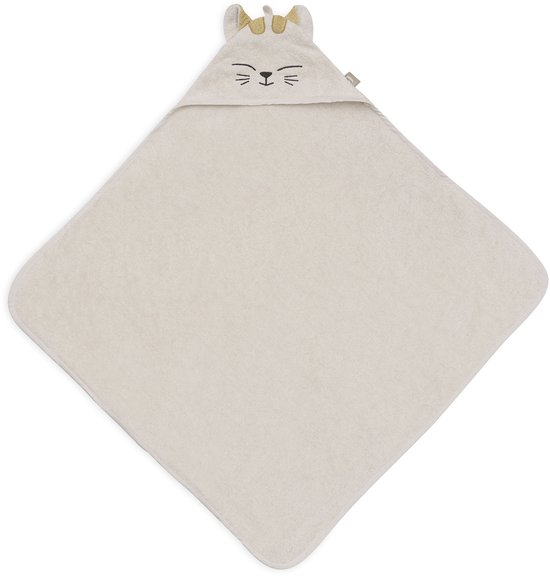Jollein Badcape - Charlie - 100% Badstof Katoen - 75x75 cm van Jollein