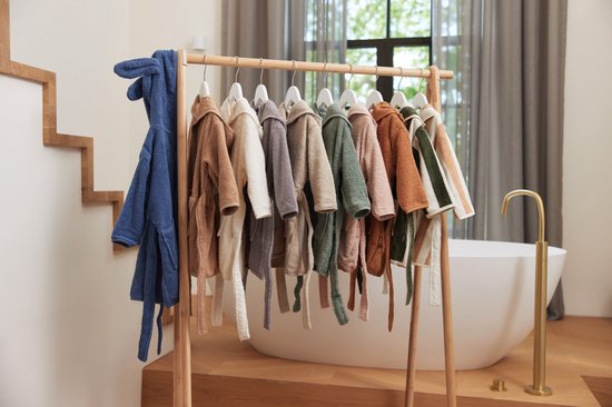 Jollein Badjas 3-4 jaar - Nougat van Jollein