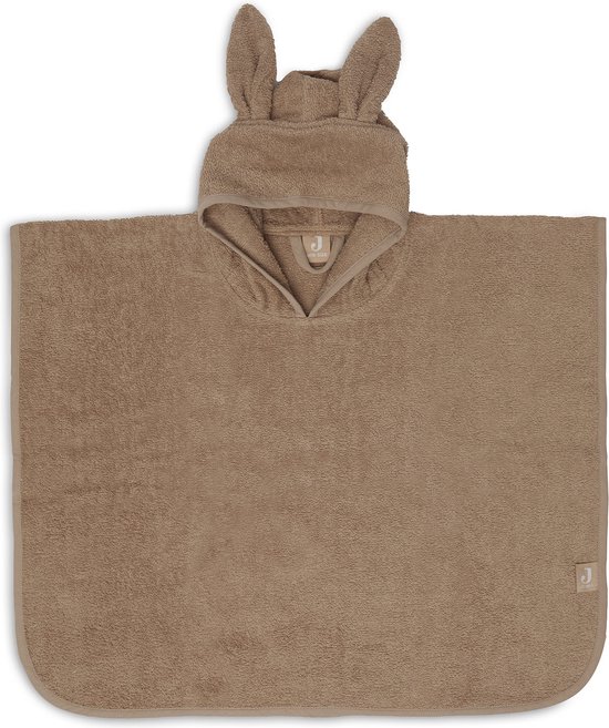 Jollein Badponcho Badstof - Biscuit van Jollein