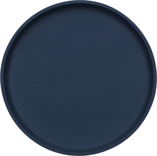 Jollein - Bordje (Jeans Blue) - Siliconen - Baby Bord, Baby Servies - 6-18 maanden van Jollein