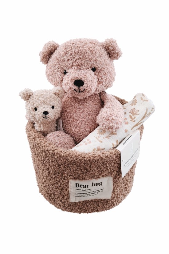 Jollein cadeaupakket - meisje - kraampakket - geboortepakket - cadeaumand van Jollein