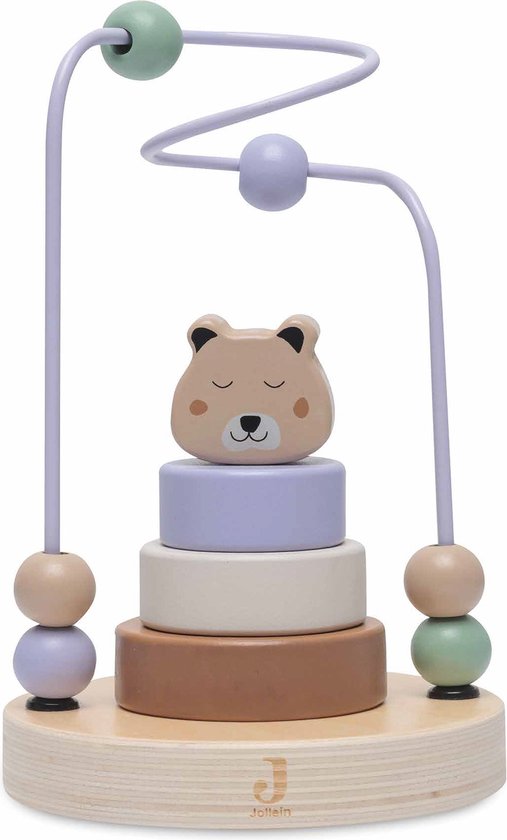 Jollein Houten Bead Maze Cheetah van Jollein