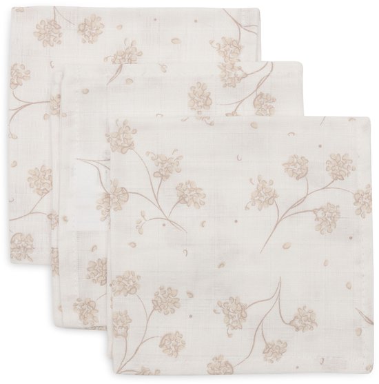 Jollein Hydrofiel Monddoekje Basic - Leafy Dreams - 3 Stuks van Jollein