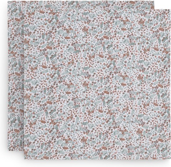 Jollein Hydrofiel Multidoek Bloom 115x115cm - 2 Stuks van Jollein