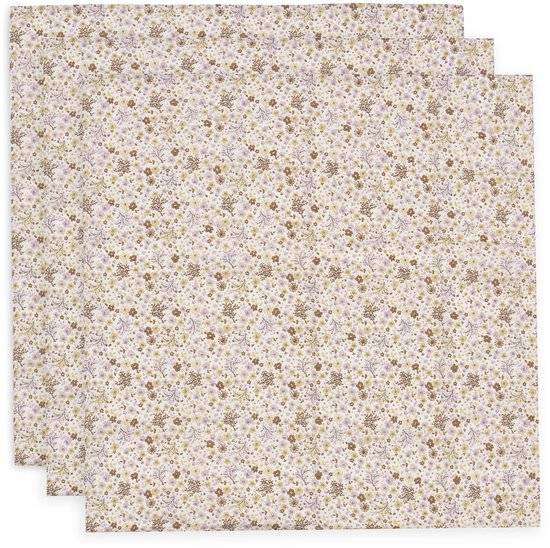 Jollein - Hydrofiele Doek Small - 70x70cm - Flower Fairies - 3 Stuks van Jollein