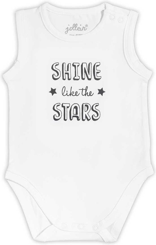 Jollein Kado Romper mouwloos 62/68 Shine like the star van Merkloos