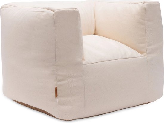 Jollein Kinderfauteuil - Twill - Natural van Merkloos
