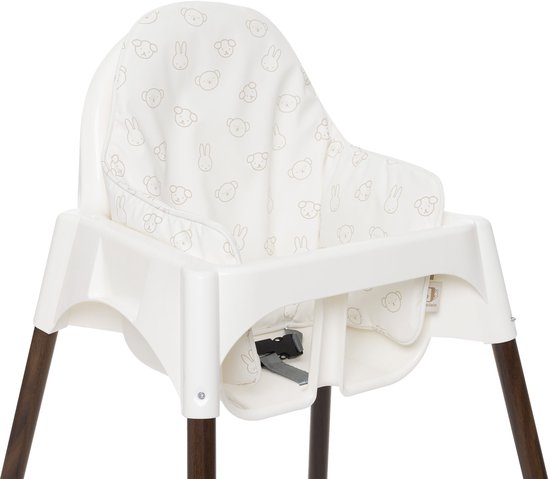 Jollein - Kinderstoelkussen 58x36cm - Miffy and Friends van Merkloos