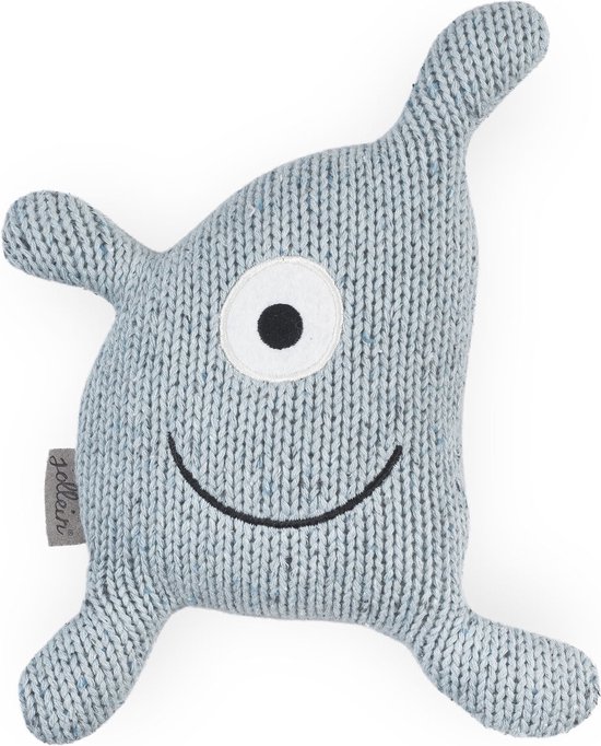 Jollein Knuffel Confetti Monster - Stone Green van Jollein