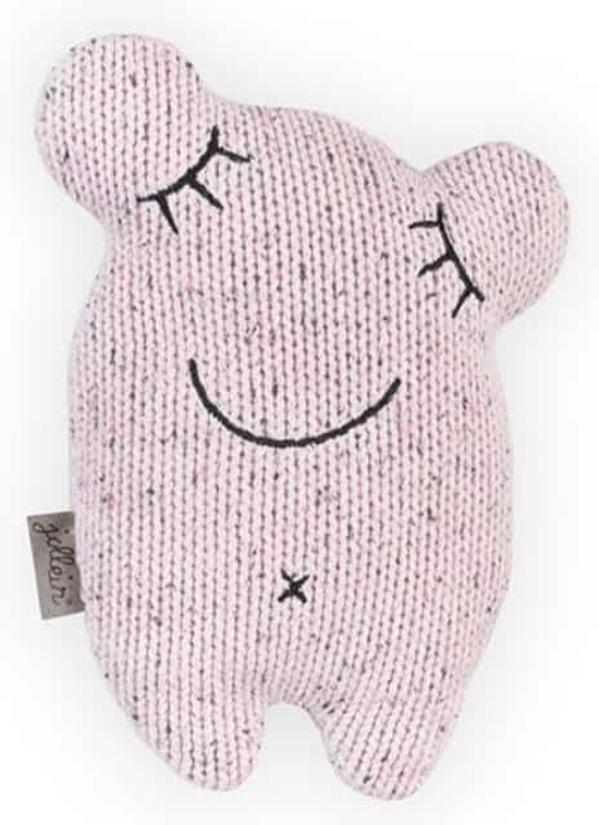 Jollein Knuffel Confetti Monster - Vintage Pink van Jollein