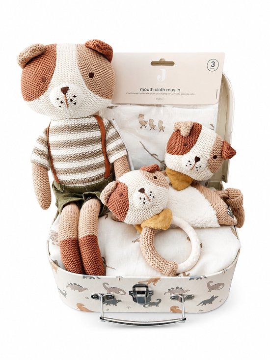 Jollein koffer Mick - cadeaupakket - geboortepakket - kraamcadeau - kraampakket