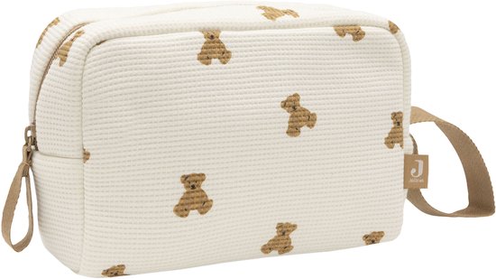 Jollein Luieretui Mini Teddy Bear - voor Baby Spullen - Little Waffle van Merkloos