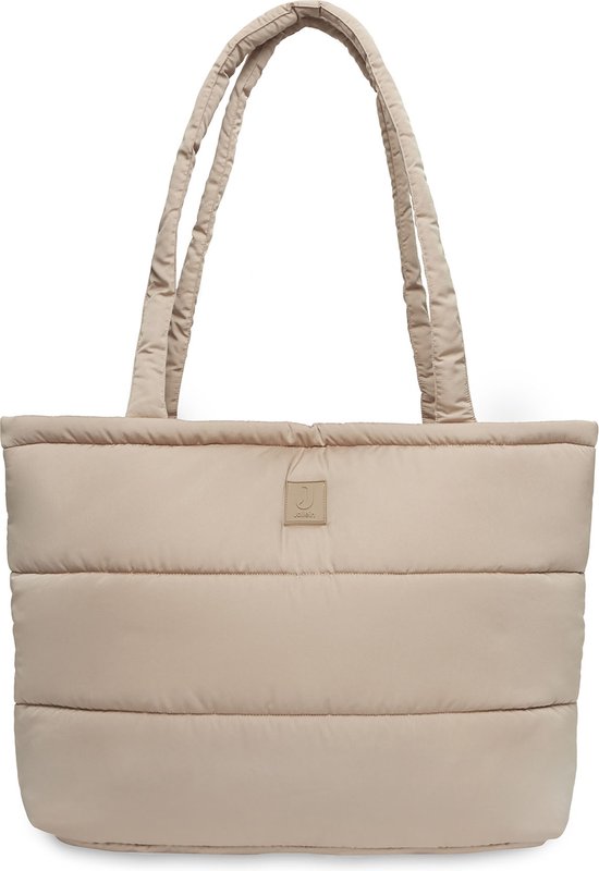 Jollein Luiertas Puffed bag Biscuit van Jollein