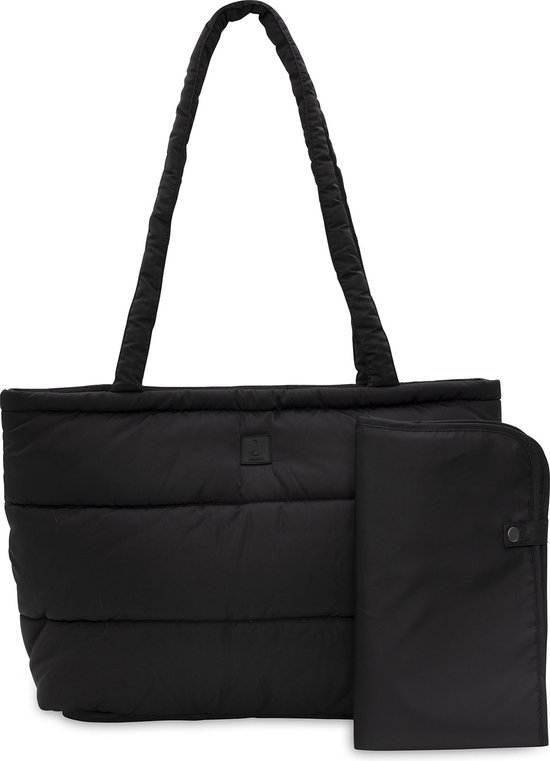 Jollein Luiertas Puffed bag Zwart van Jollein