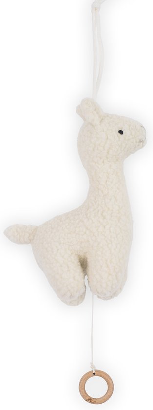 Jollein - Muziekhanger Lama (Off-white) - Muziekhanger Baby van Merkloos