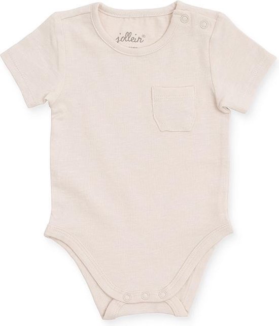 Jollein Romper korte mouw 74/80 Forest off-white van Jollein