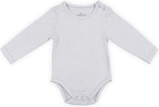 Jollein Romper lange mouw 62/68 Mini dots soft grey van Jollein