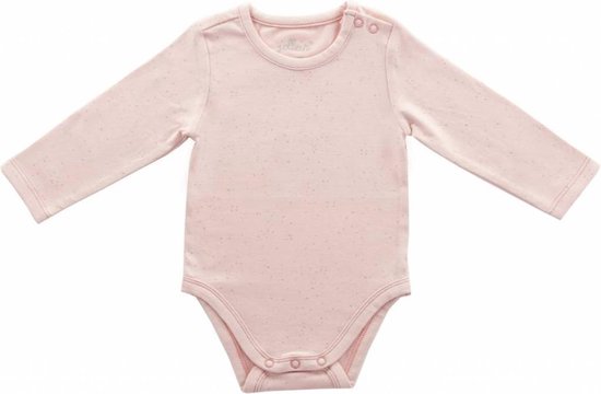 Jollein romper lange mouw 74/80 Mini Dots Blush Pink van Jollein