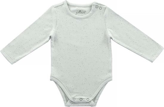 Jollein romper lange mouw Mini dots soft grey van Jollein