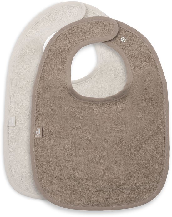 Jollein Slab Badstof Sand/Milky Coffee (2pack) van Jollein
