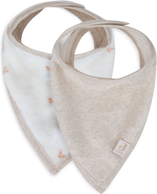 Jollein Slab Bandana Harvest - Natural - 2 Stuks van Jollein