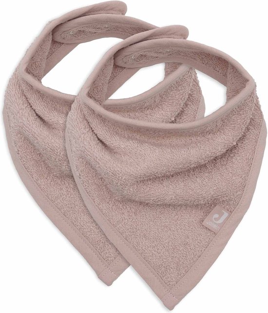 Jollein - Slab Bandana - Katoen - Slabbetjes Baby - 2 Stuks - Wild Rose - 2 Stuks van Jollein