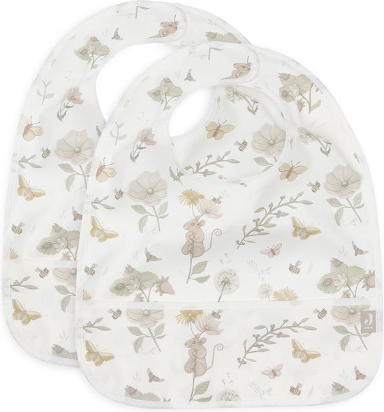 Jollein Slab Waterproof Dreamy Mouse (2pack) van Jollein