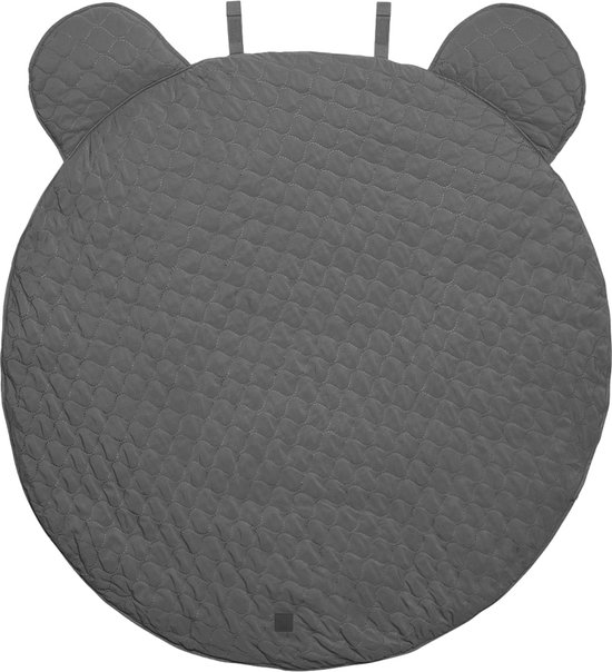 Jollein Speelkleed Baby Ø 110cm - Storm Grey van Jollein