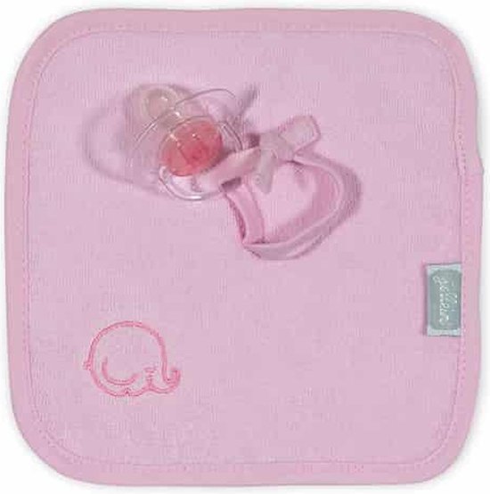 Jollein Speendoekje 20x20cm - Lichtroze van Jollein