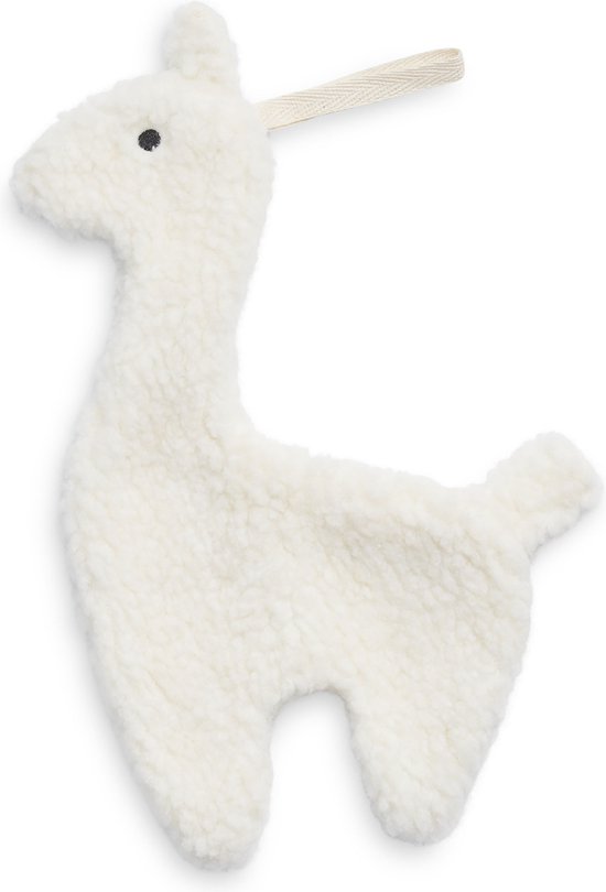 Jollein - Speendoekje Lama (Off-white) - Speenknuffel, Speendoekje Baby, Speendoek - 100% Polyester van Jollein